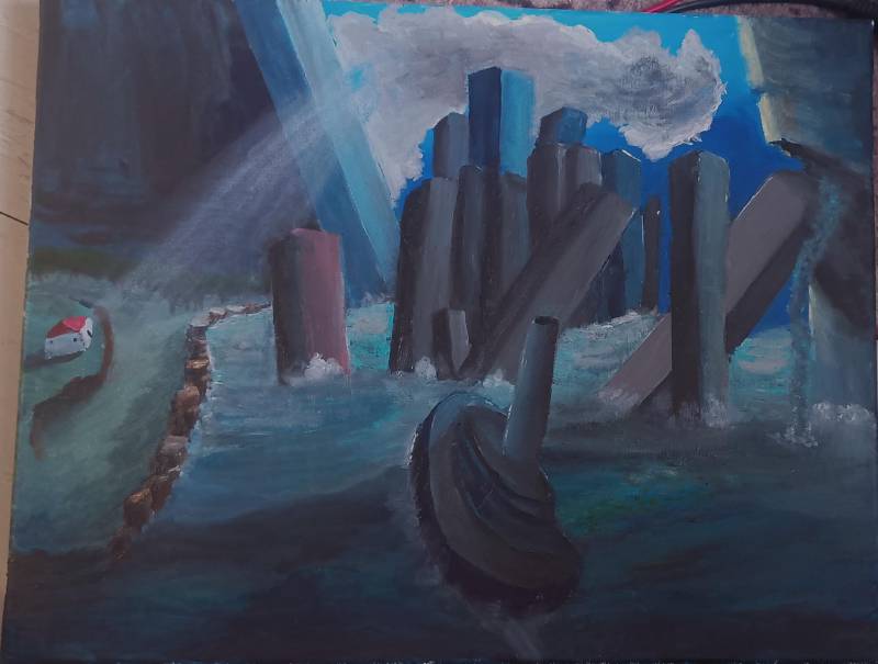 City ruins