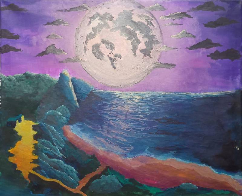 Peaceful moonlight